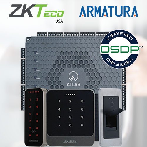 ZKTeco USA & Armatura Earn OSDP Verified Certification for its Latest Line of Access Control Products