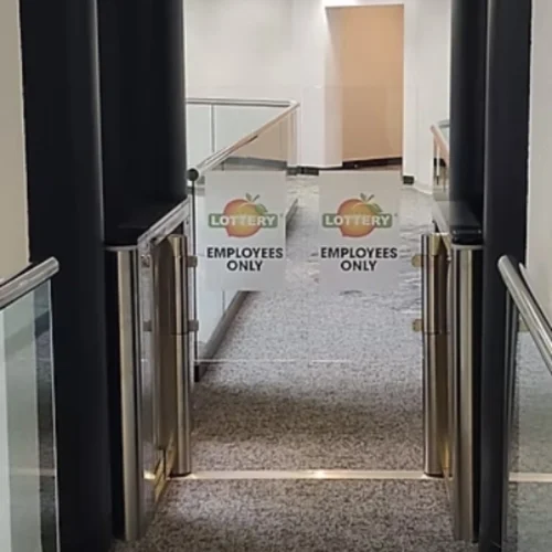 ZKTeco Turnstiles -Befitting solution for Georgia Lottery Office